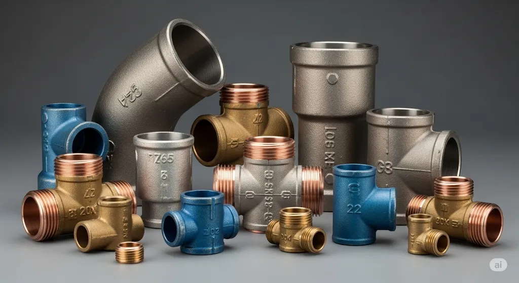 High-pressure forged steel pipe fittings